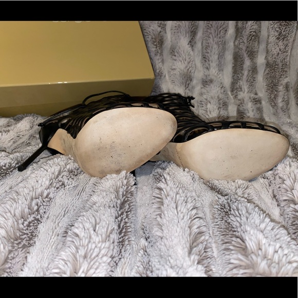 Sergio Rossi Mermaid Caged Booties - Picture 7 of 7